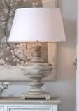 Wooden Table Floor Lamp — Lighting
